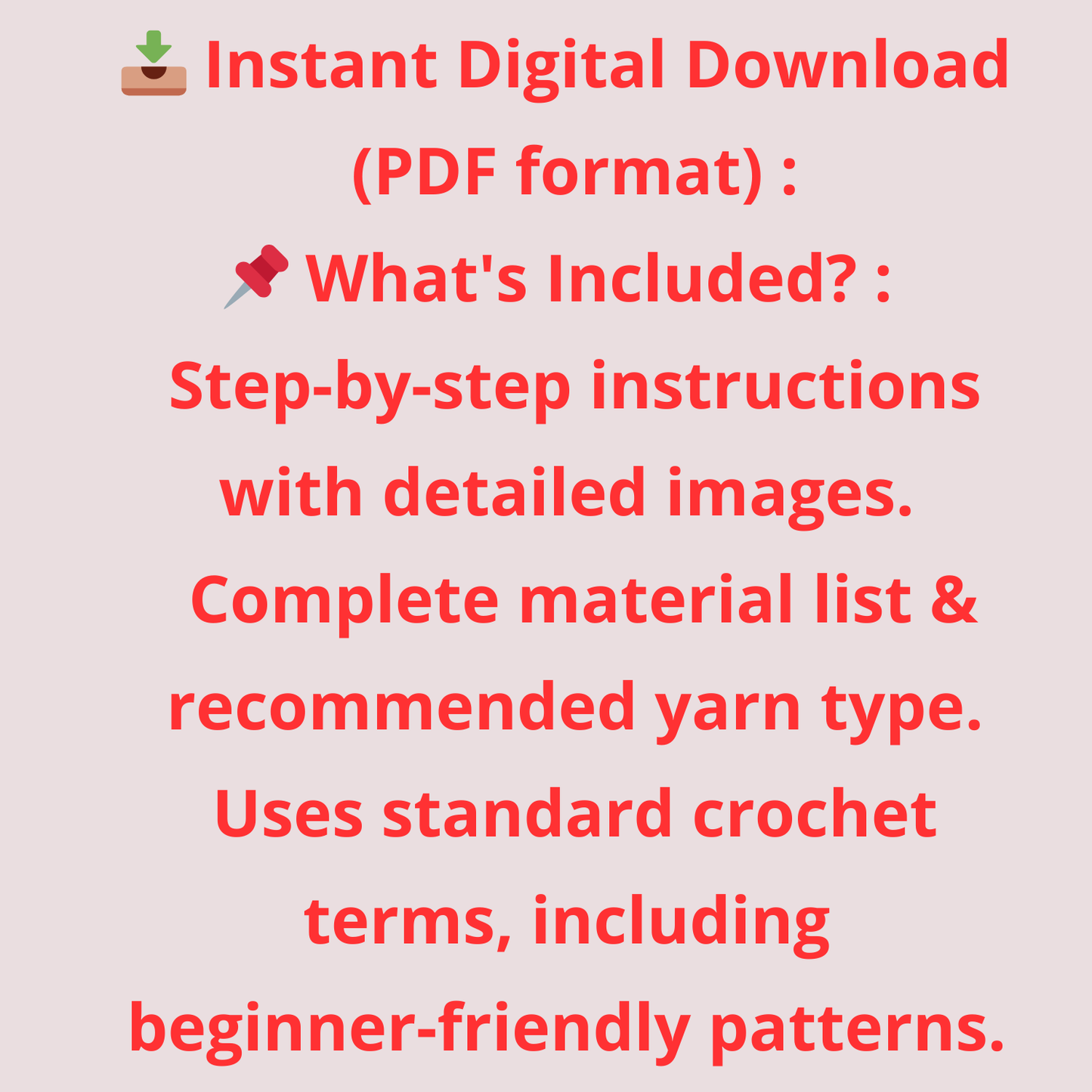 BUNDLE +500 CROCHET PATTERNS + BONUS